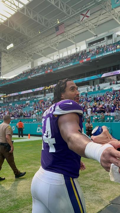 MN Vikings Punter Ryan Wright photo by MIAMI VIKES member Nicholas Arias
