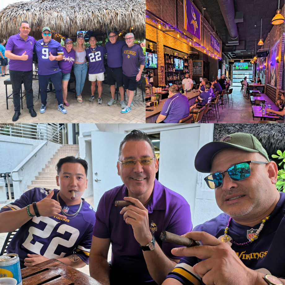 Vikings Victory over Titans Nov 2024 Ocean Manor Vikings Hut